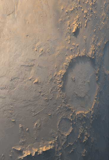 "Happy Face" Crater