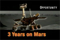 Screenshot from 'Three Years on Mars - Opportunity's Story' flash