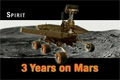 Screenshot from 'Three Years on Mars - Spirit's Story' flash