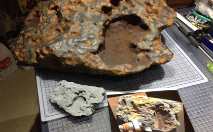 3D Printing: Replicating a Rock on Mars