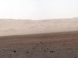 Wall of Gale Crater (White balanced)