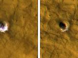 Underground Ice on Mars Exposed by Impact Cratering