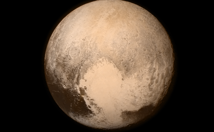 New Horizons Spacecraft Displays Pluto's Big Heart