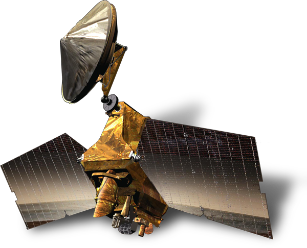 Artist's concept of the Mars Reconnaissance Orbiter