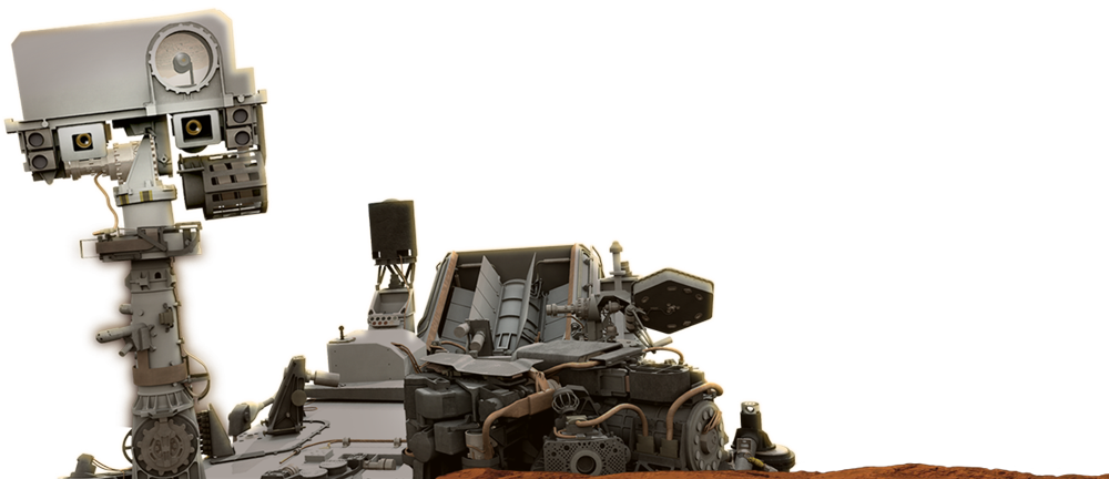 Artist's concept image of NASA's Mars Rover, Curiosity