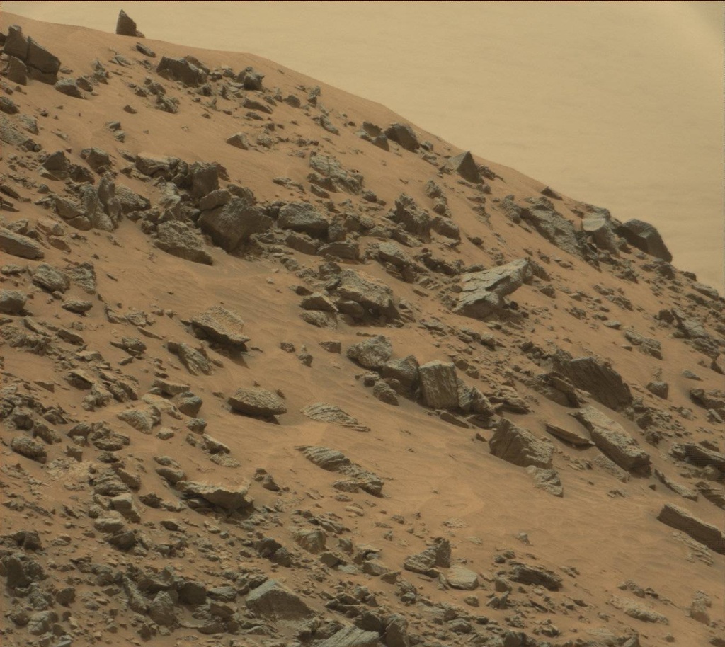 NASA's Mars rover Curiosity acquired this image using its Mast Camera (Mastcam) on Sol 978