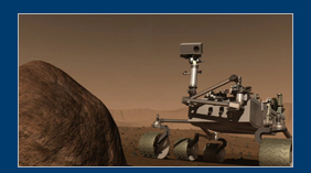 Artist Concept of the Mars Science Laboratory Rover