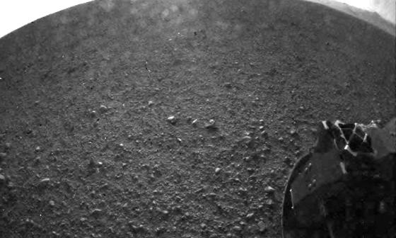 Mars rover first photo