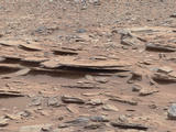 Figure 1: Layered Martian Outcrop 'Shaler' in 'Glenelg' Area