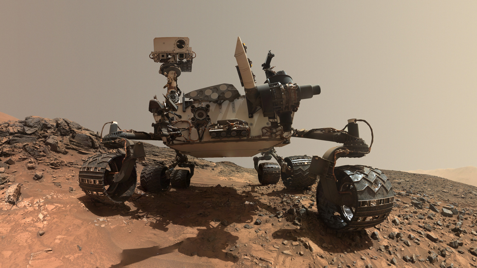 slide 1 - Mars Curiosity Rover
