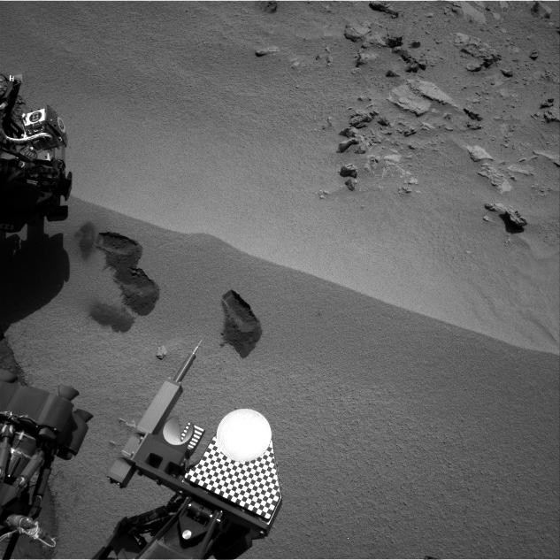 Curiosity's First Three Bites Into Martian Ground