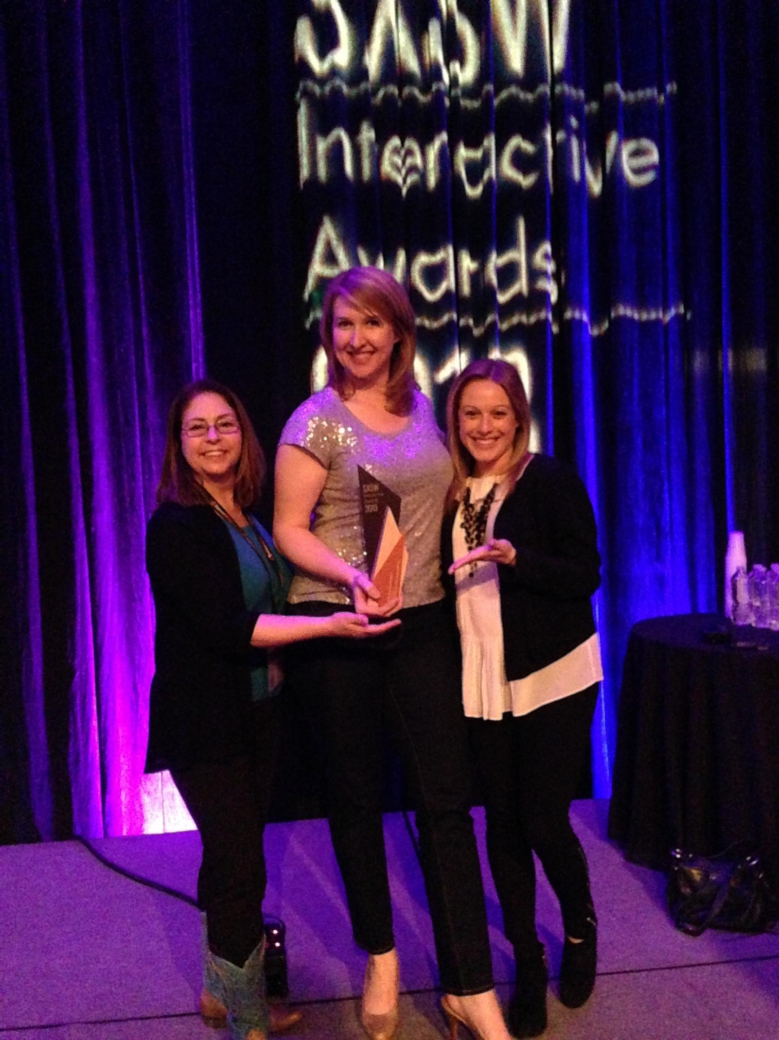 SXSW Interactive Award