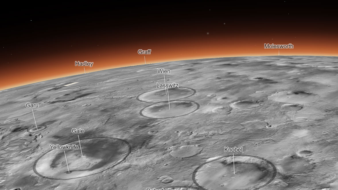 New Interactive Mosaic Uses NASA Imagery to Show Mars in Vivid Detail