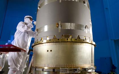 View image for Propellant Tank for MAVEN Spacecraft