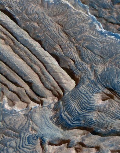 Periodic Layering in Martian Sedimentary Rocks