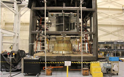 View image for MAVEN Spacecraft in Reaction Structure
