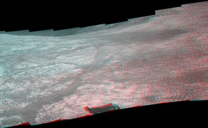 View image for Mars Rover Opportunity's Panorama of 'Marathon Valley' (Stereo)