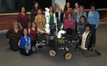 View image for Spirit: Women on the Mars Exploration Rover team