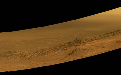 View image for Mars Rover Opportunity's Panorama of 'Wharton Ridge'