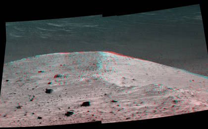View image for 'Spirit Mound' at Edge of Endeavour Crater, Mars (Stereo)