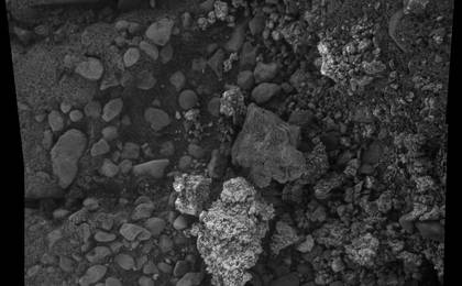 View image for Opportunity View of 'Private Joseph Field' on Mars (Figure A)