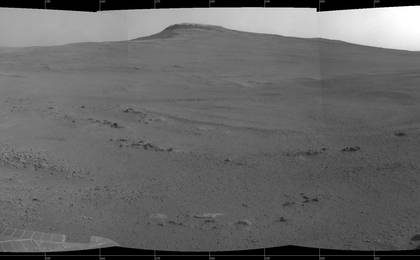 View image for Crater Rim and Plain at Head of 'Perseverance Valley,' Mars