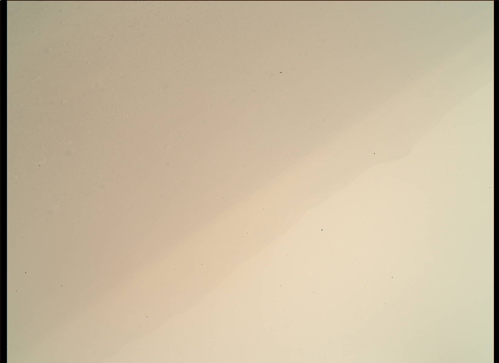 Nasa's Mars rover Curiosity acquired this image using its Mars Hand Lens Imager (MAHLI) on Sol 1