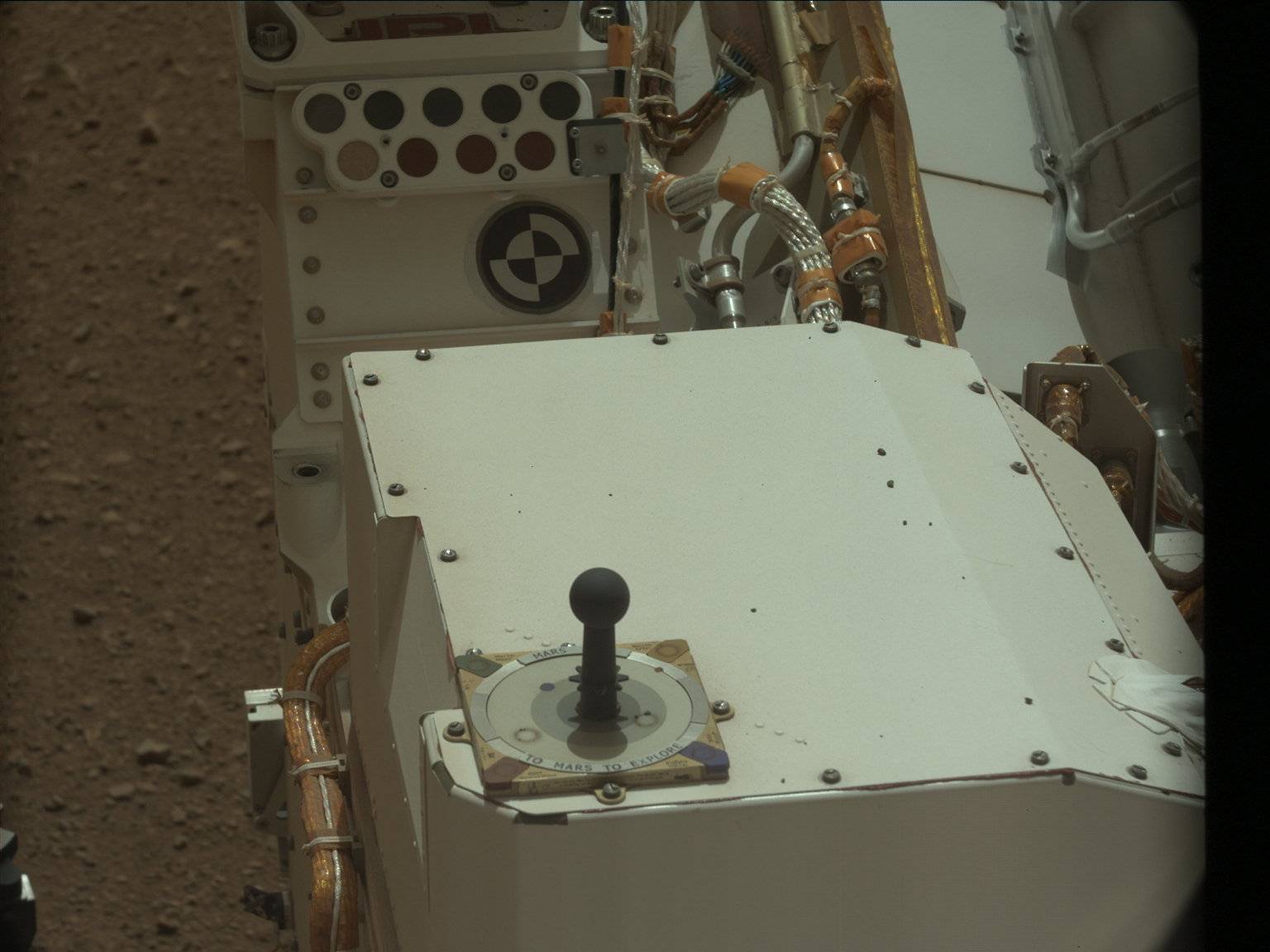 Nasa's Mars rover Curiosity acquired this image using its Mast Camera (Mastcam) on Sol 14