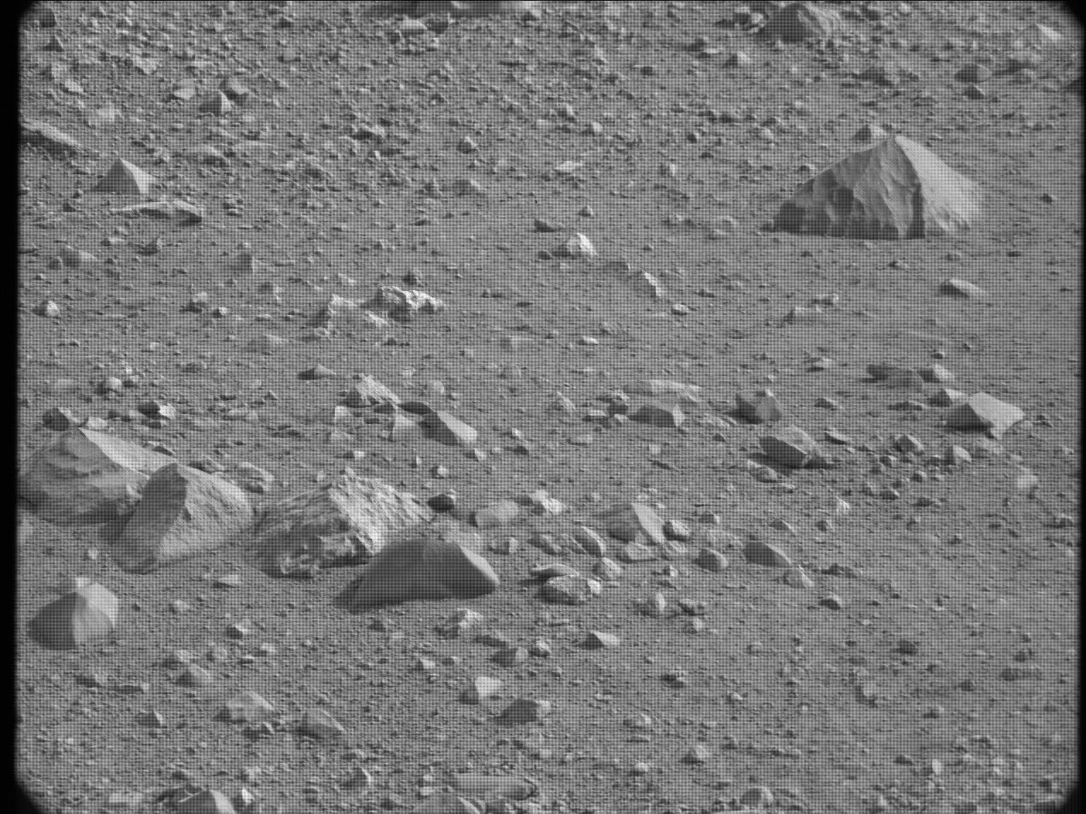 Nasa's Mars rover Curiosity acquired this image using its Mast Camera (Mastcam) on Sol 19