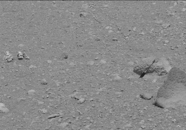 Nasa's Mars rover Curiosity acquired this image using its Mast Camera (Mastcam) on Sol 20