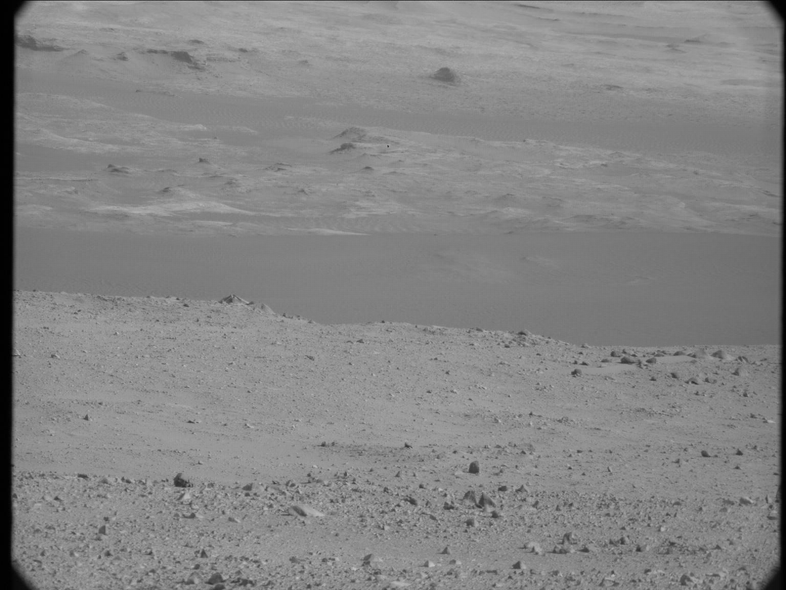 Nasa's Mars rover Curiosity acquired this image using its Mast Camera (Mastcam) on Sol 23