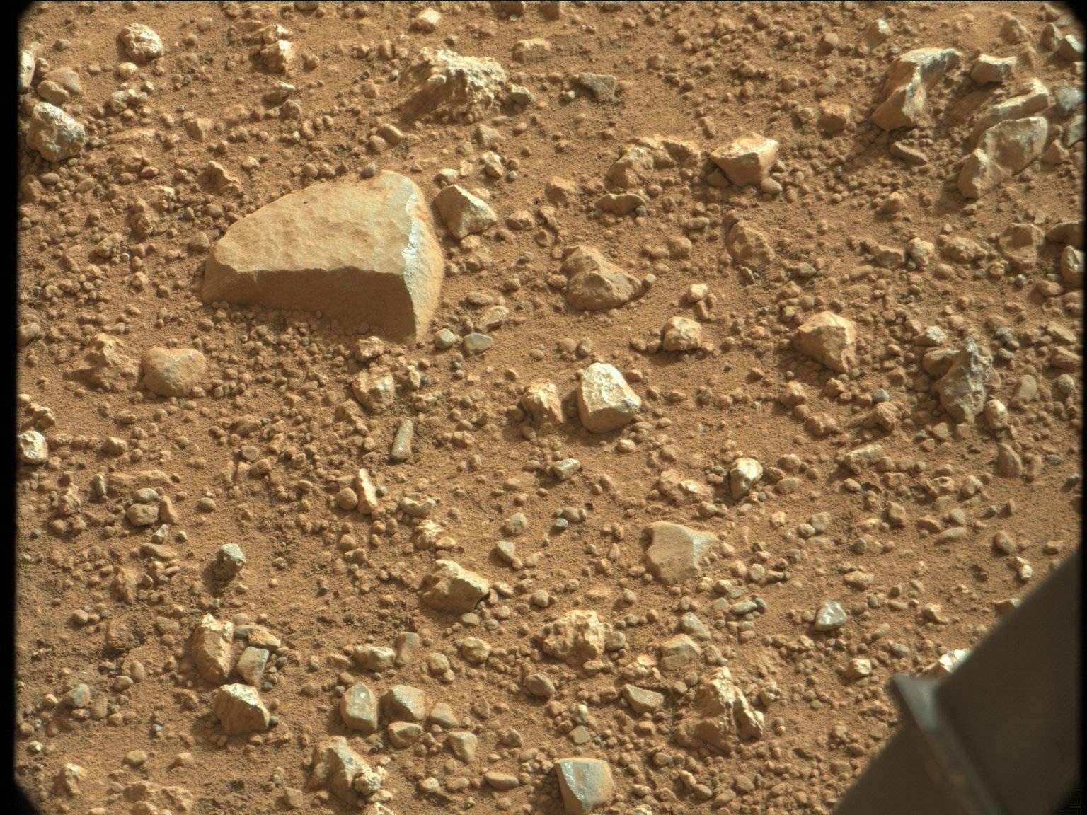 Nasa's Mars rover Curiosity acquired this image using its Mast Camera (Mastcam) on Sol 24