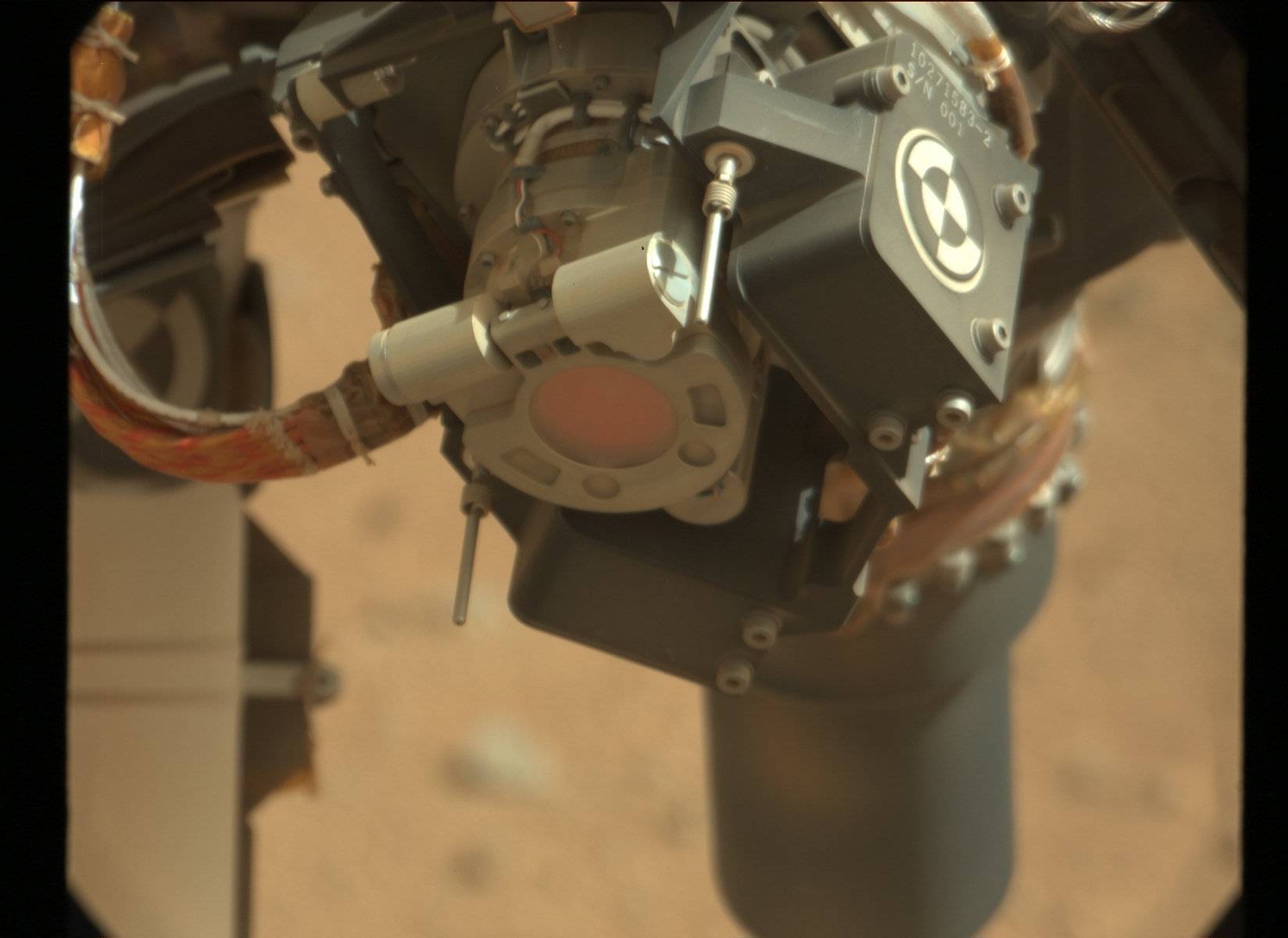 Nasa's Mars rover Curiosity acquired this image using its Mast Camera (Mastcam) on Sol 33
