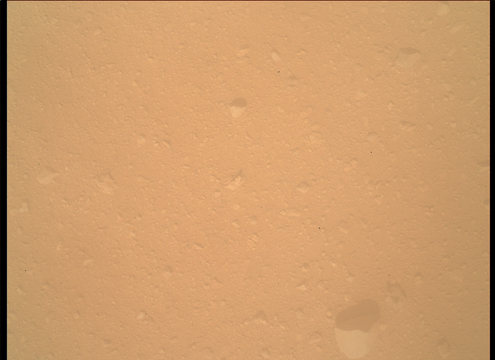 Nasa's Mars rover Curiosity acquired this image using its Mars Hand Lens Imager (MAHLI) on Sol 33