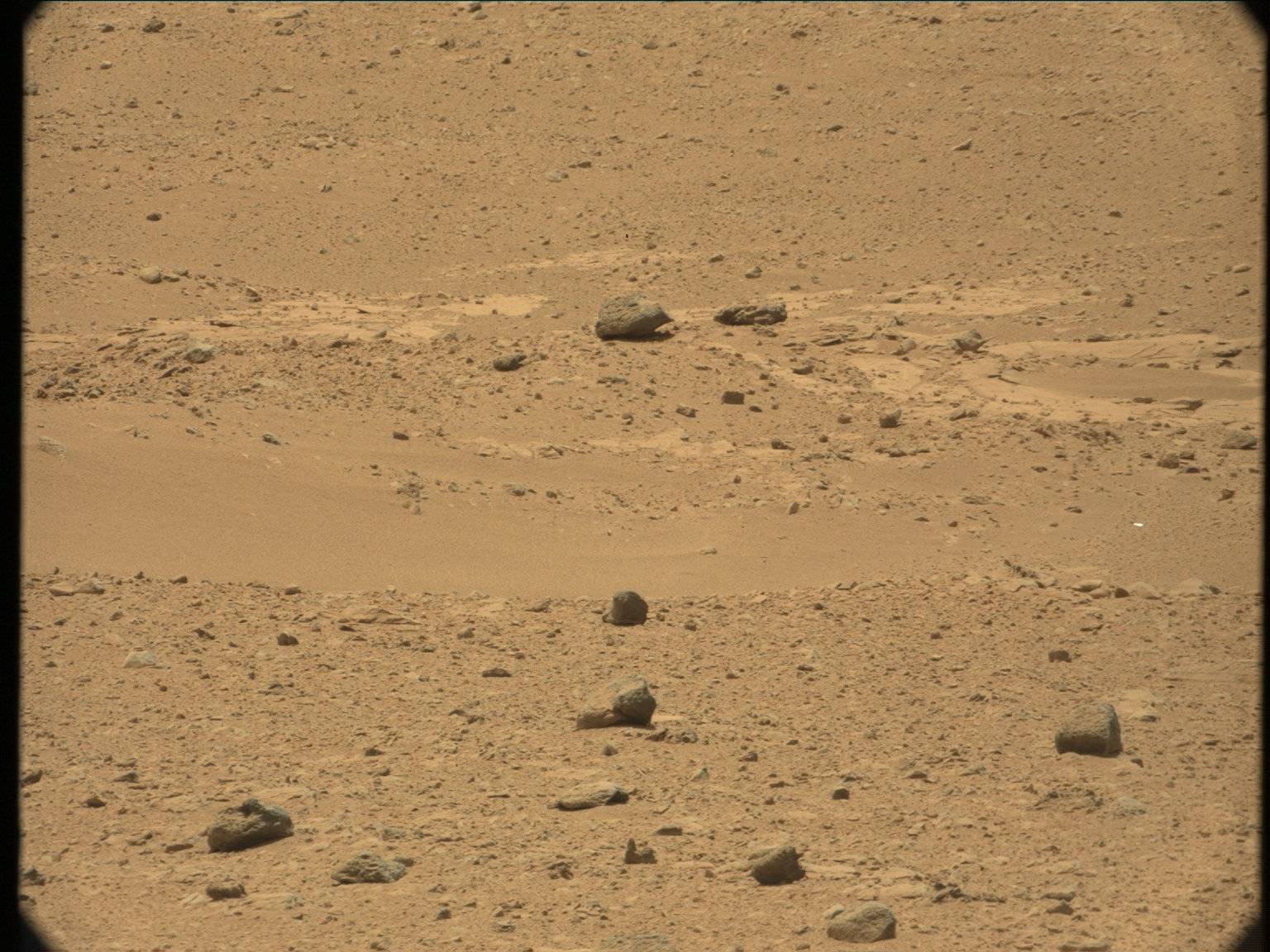 Nasa's Mars rover Curiosity acquired this image using its Mast Camera (Mastcam) on Sol 41