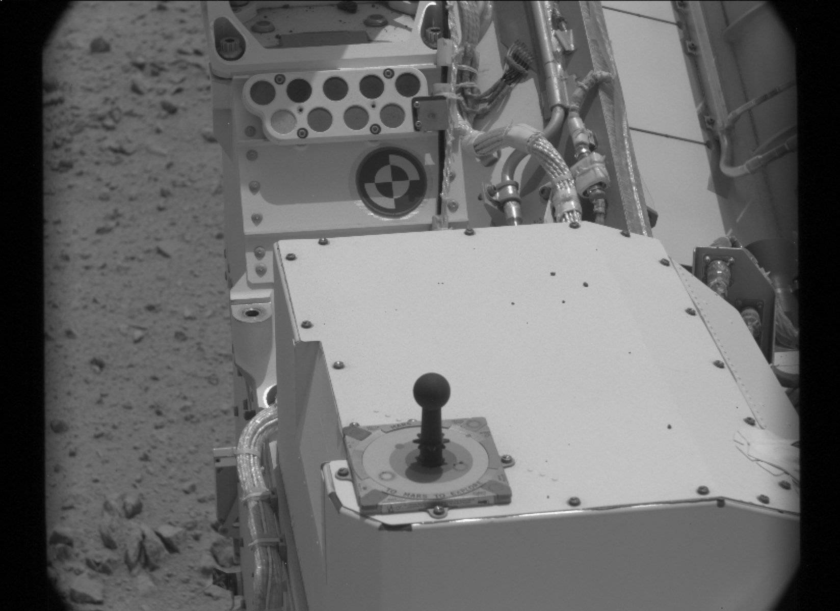 Nasa's Mars rover Curiosity acquired this image using its Mast Camera (Mastcam) on Sol 45