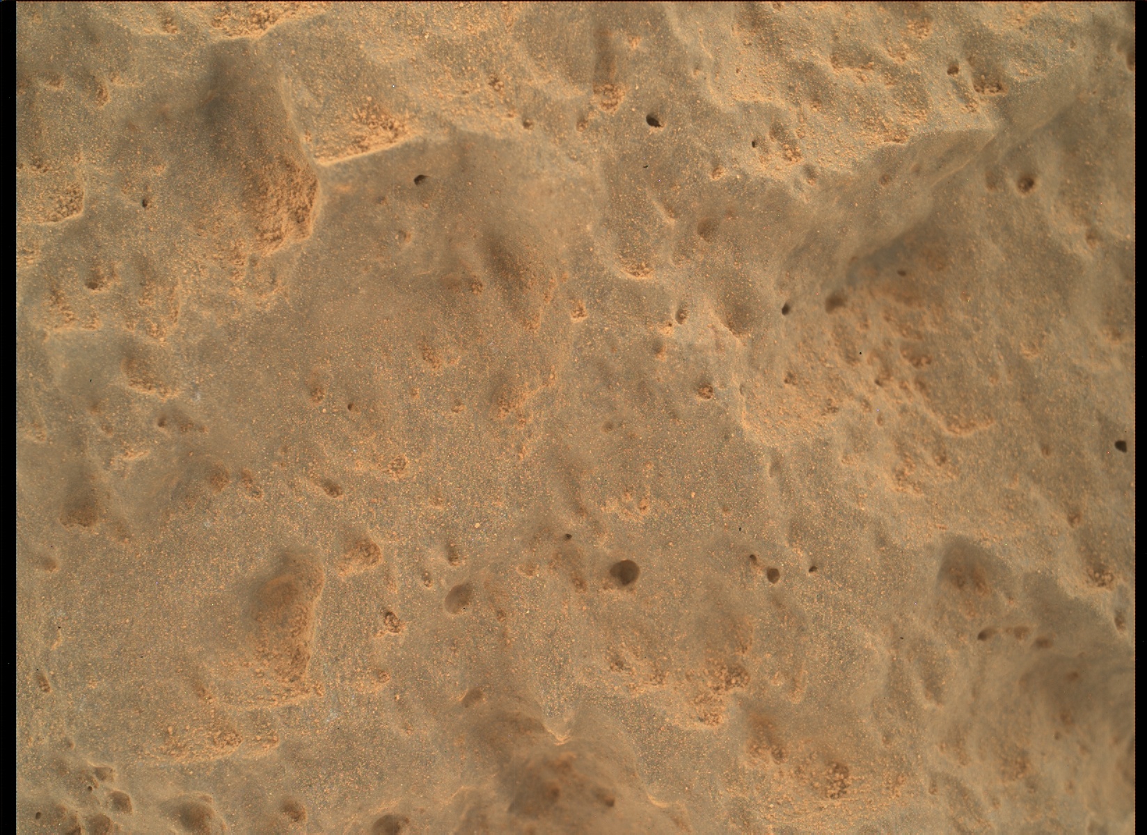 Nasa's Mars rover Curiosity acquired this image using its Mars Hand Lens Imager (MAHLI) on Sol 46