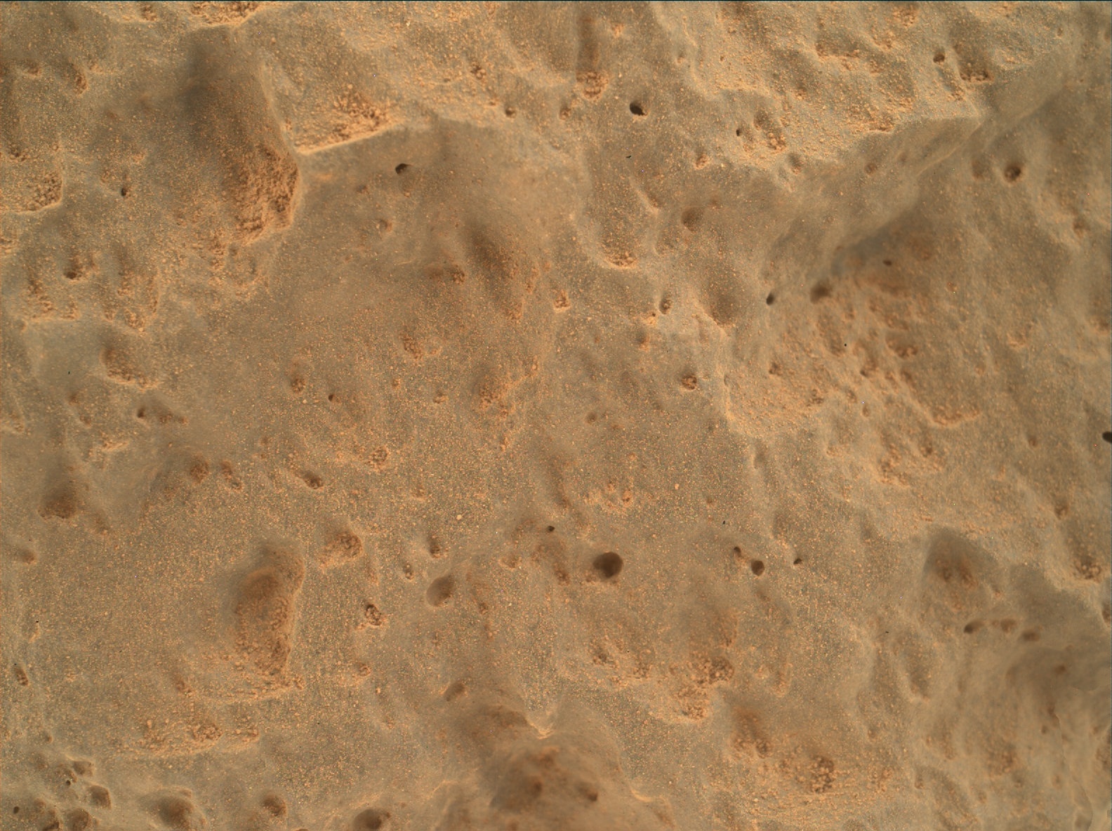 Nasa's Mars rover Curiosity acquired this image using its Mars Hand Lens Imager (MAHLI) on Sol 46