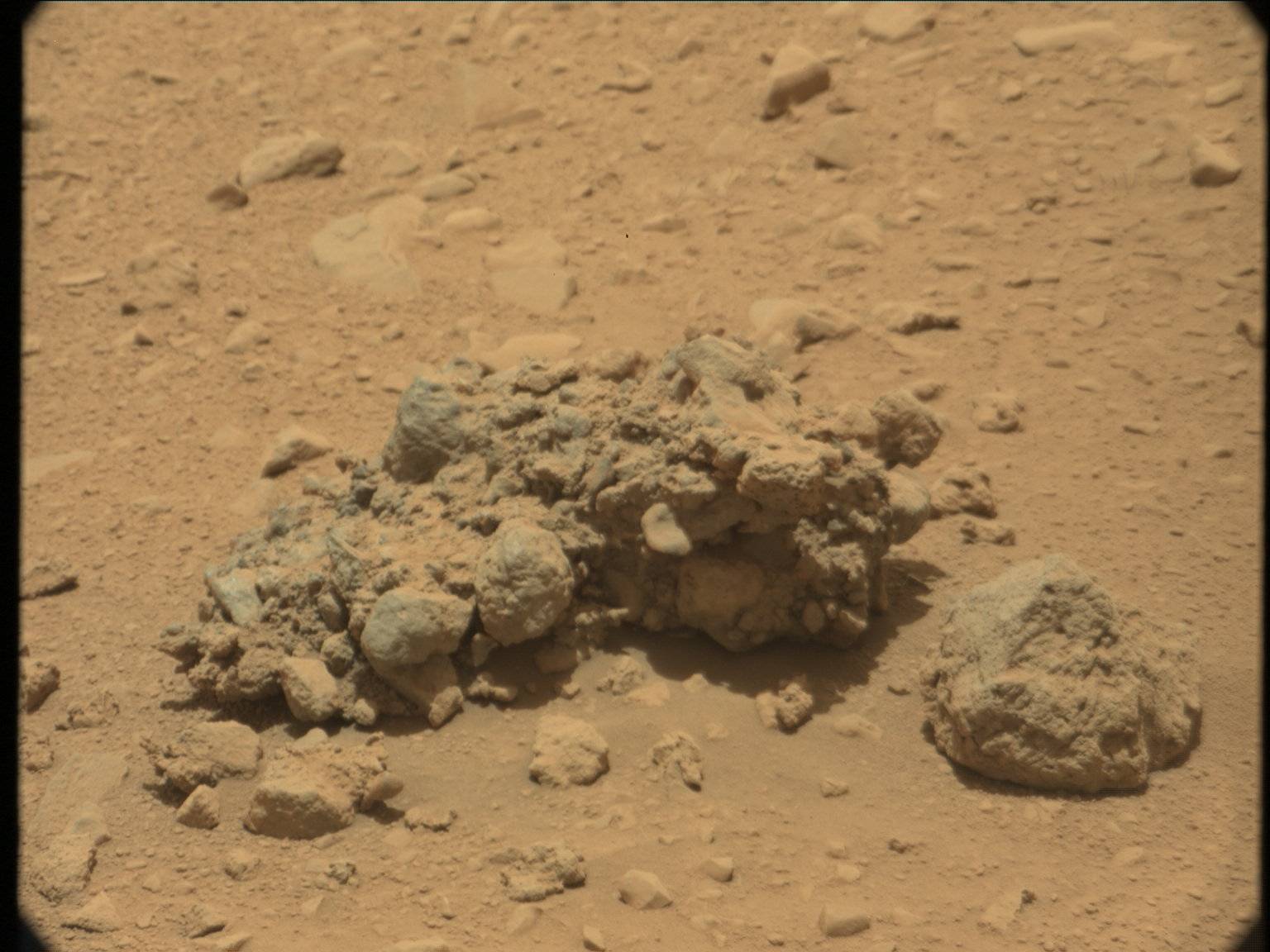 Nasa's Mars rover Curiosity acquired this image using its Mast Camera (Mastcam) on Sol 52