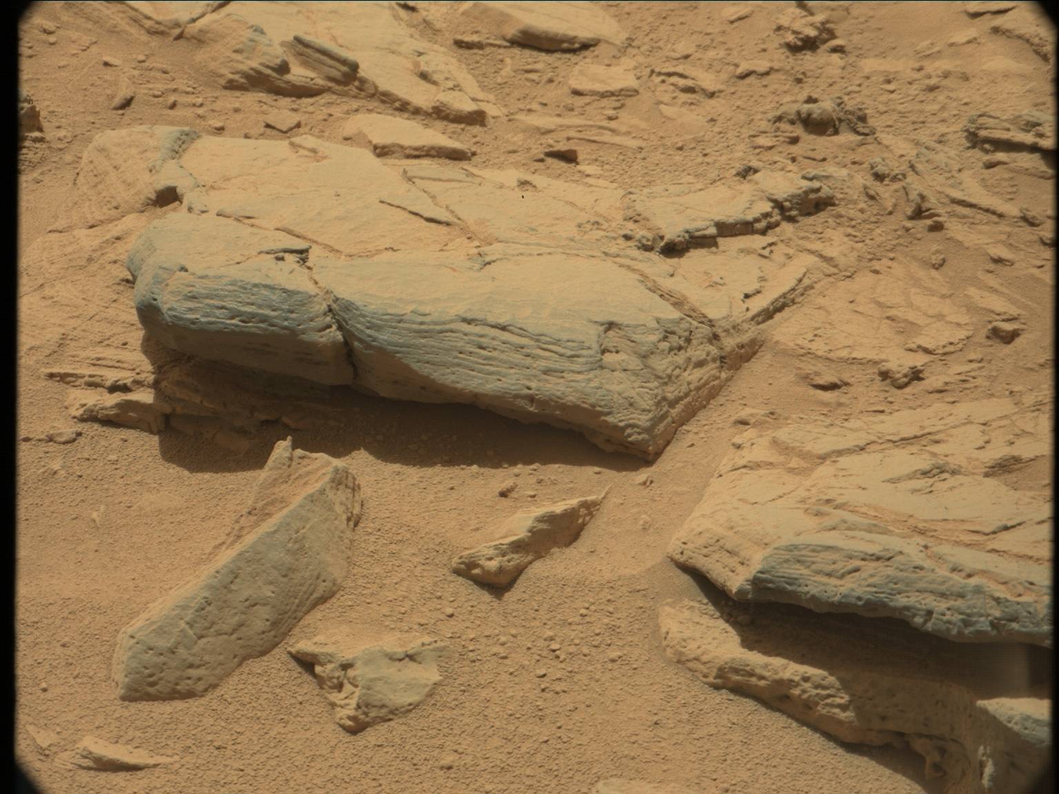 Nasa's Mars rover Curiosity acquired this image using its Mast Camera (Mastcam) on Sol 56