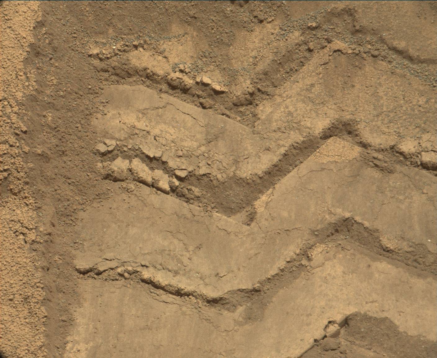 Nasa's Mars rover Curiosity acquired this image using its Mast Camera (Mastcam) on Sol 59