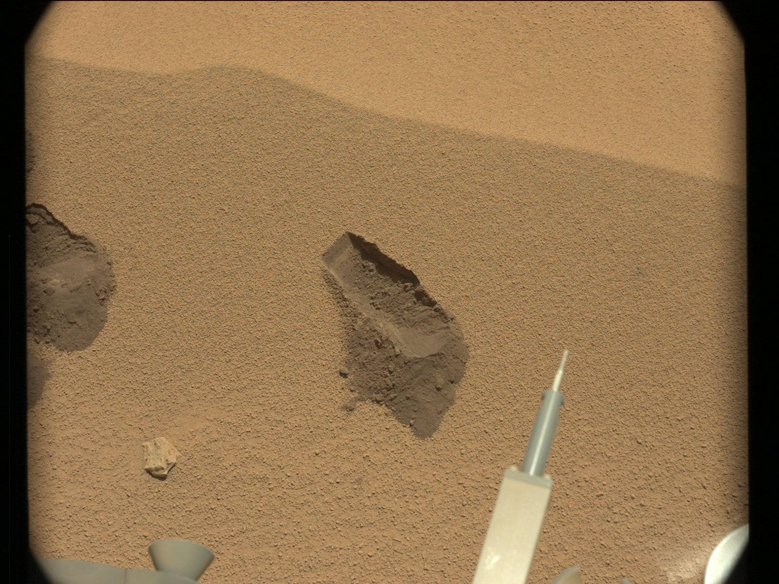 Nasa's Mars rover Curiosity acquired this image using its Mast Camera (Mastcam) on Sol 69