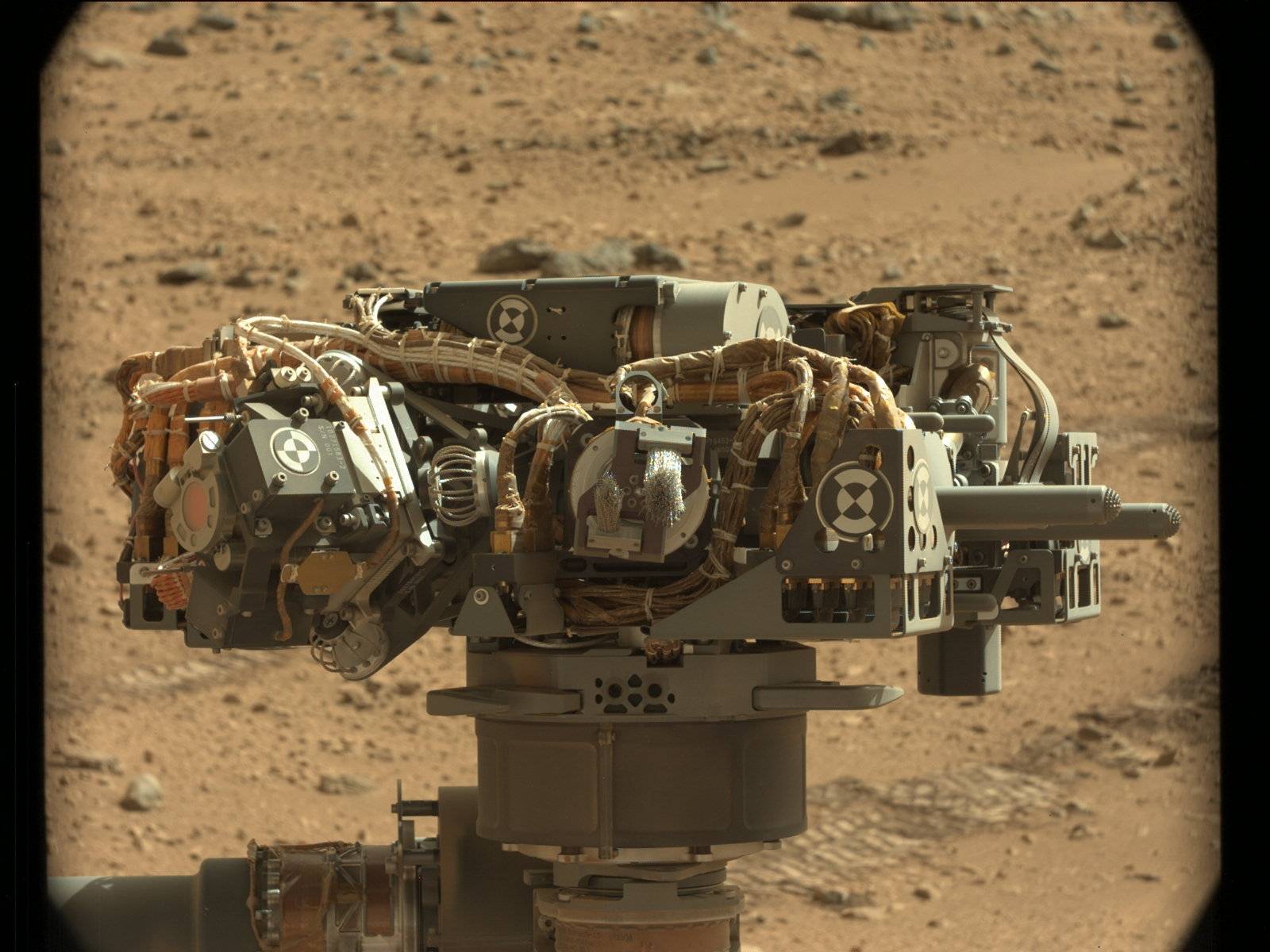 Nasa's Mars rover Curiosity acquired this image using its Mast Camera (Mastcam) on Sol 73