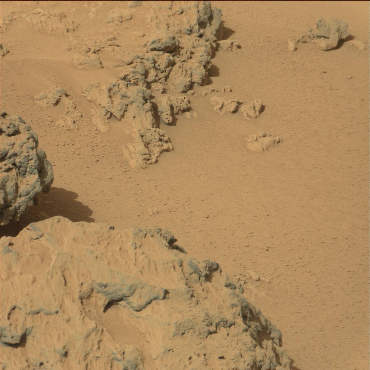 Nasa's Mars rover Curiosity acquired this image using its Mast Camera (Mastcam) on Sol 76