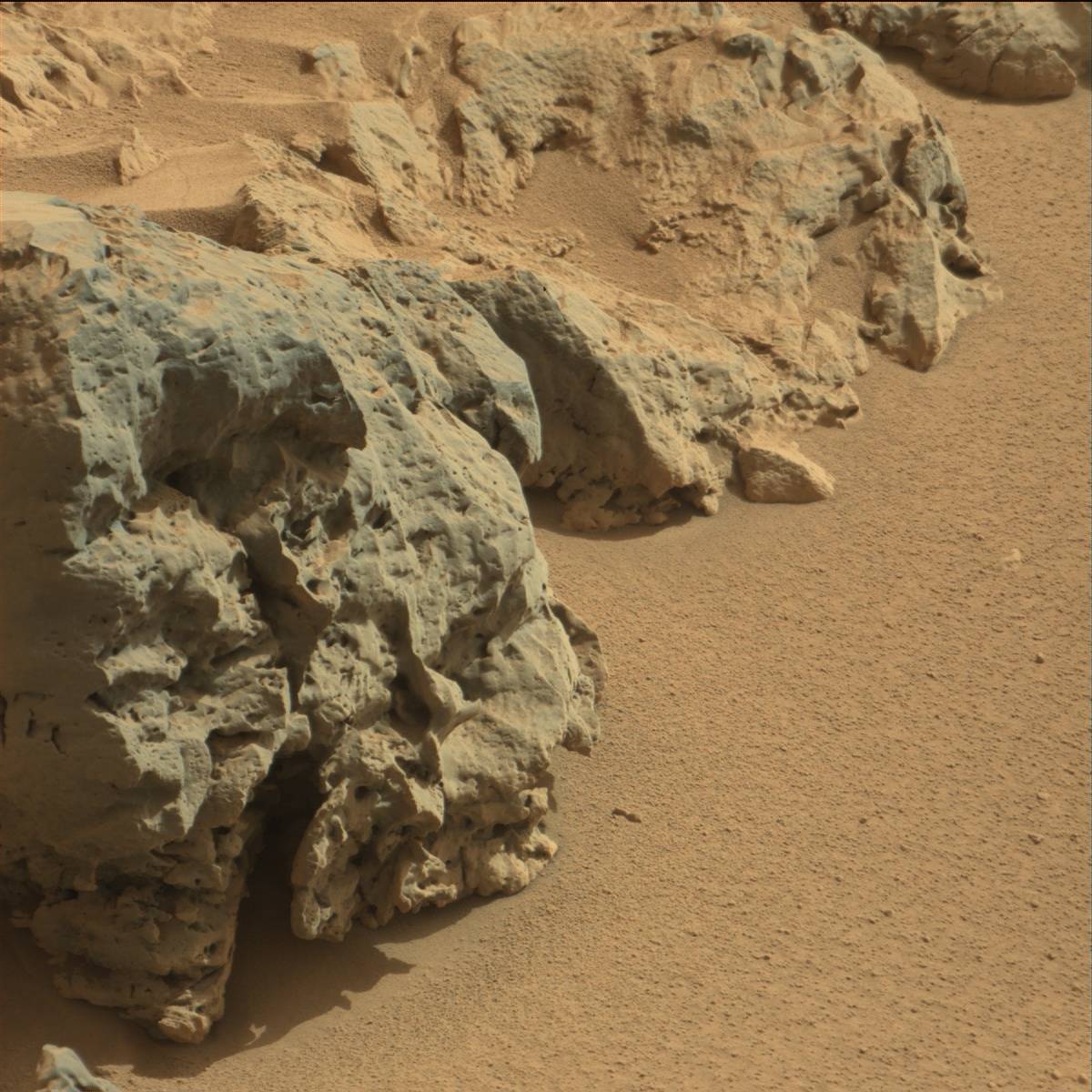 Nasa's Mars rover Curiosity acquired this image using its Mast Camera (Mastcam) on Sol 78