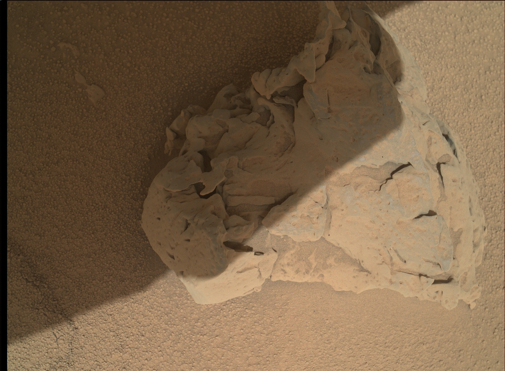 Nasa's Mars rover Curiosity acquired this image using its Mars Hand Lens Imager (MAHLI) on Sol 82