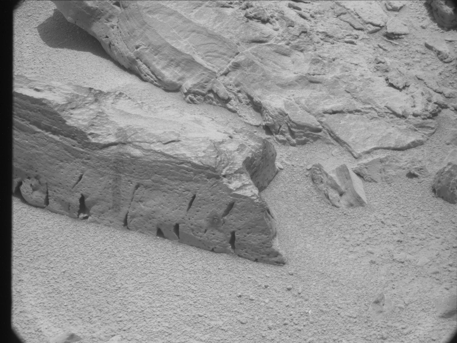 Nasa's Mars rover Curiosity acquired this image using its Mast Camera (Mastcam) on Sol 86