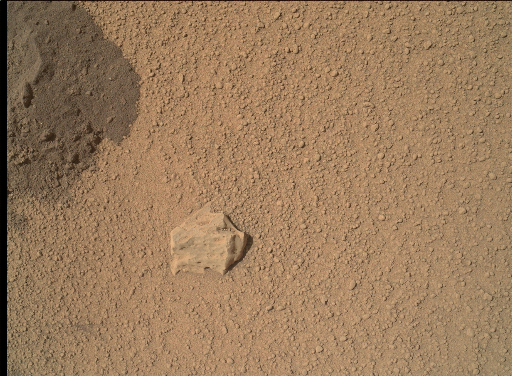 Nasa's Mars rover Curiosity acquired this image using its Mars Hand Lens Imager (MAHLI) on Sol 88