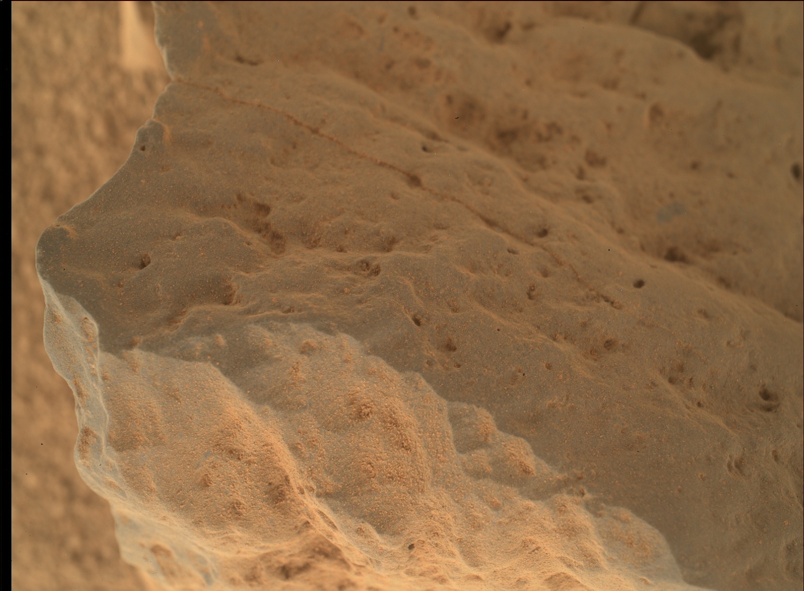Nasa's Mars rover Curiosity acquired this image using its Mars Hand Lens Imager (MAHLI) on Sol 90