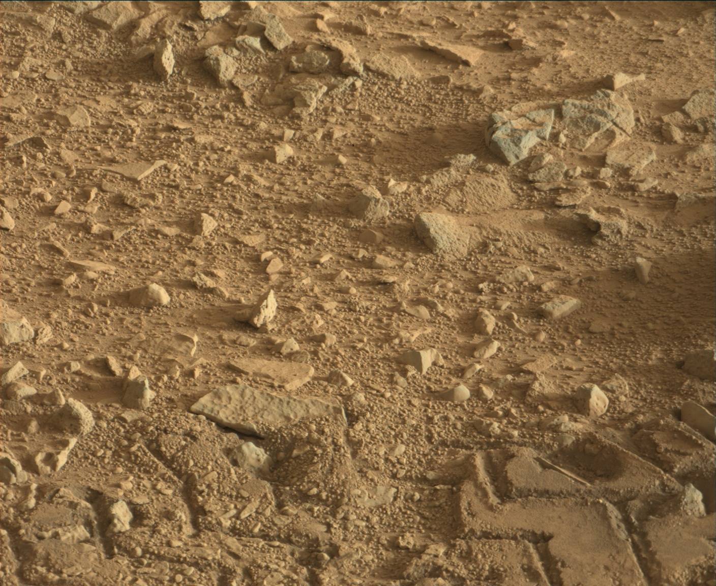 Nasa's Mars rover Curiosity acquired this image using its Mast Camera (Mastcam) on Sol 94
